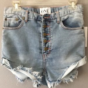One Teaspoon Lovers Shorts